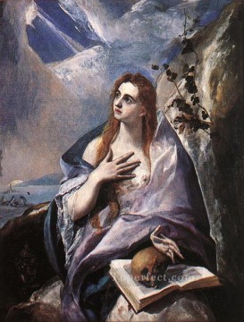  dal Canvas - The Magdalene 1576 Mannerism Spanish Renaissance El Greco